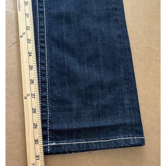 Miss Me Easy Straight Denim Jeans 27x31 Stonewood Size 27 JE5014ET38R Buckle - Picture 8 of 16